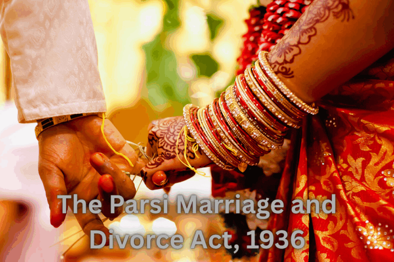 The Parsi Marriage and Divorce Act, 1936
