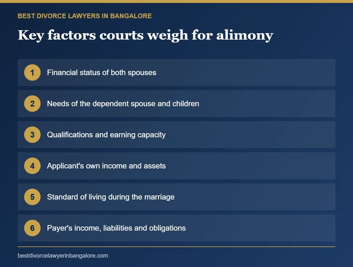 Key factors Indian courts consider when fixing alimony in India Key factors Indian courts consider when fixing alimony in India