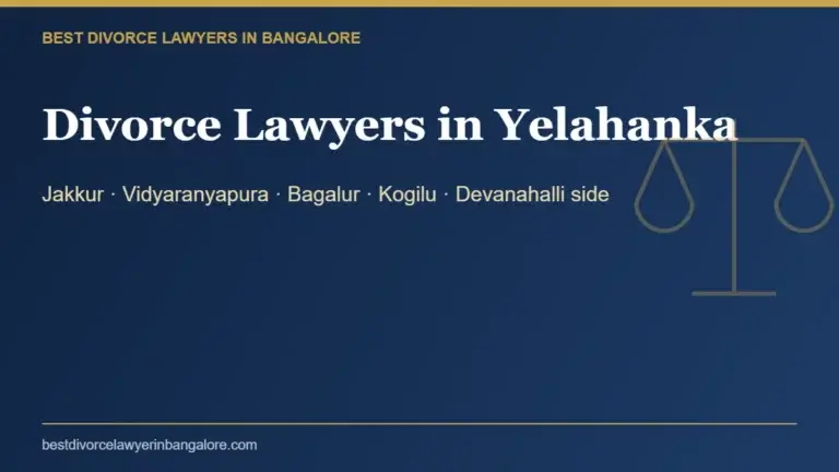 Divorce lawyers in Yelahanka, Bangalore