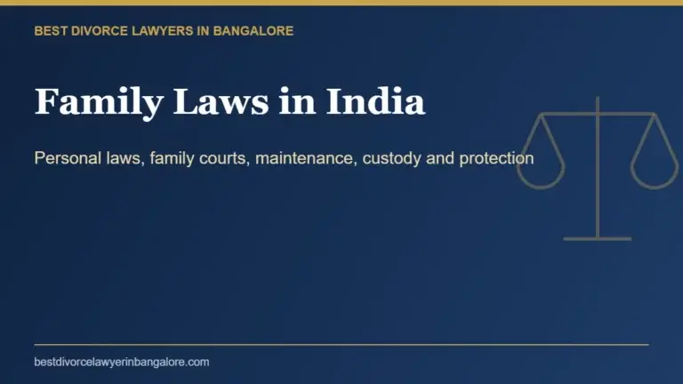 Family laws in India guide covering personal laws, family courts, maintenance and custody