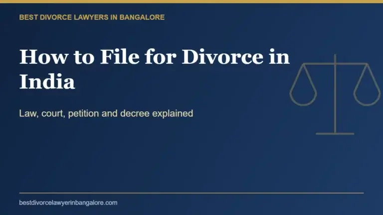 How to file for divorce in India guide title card